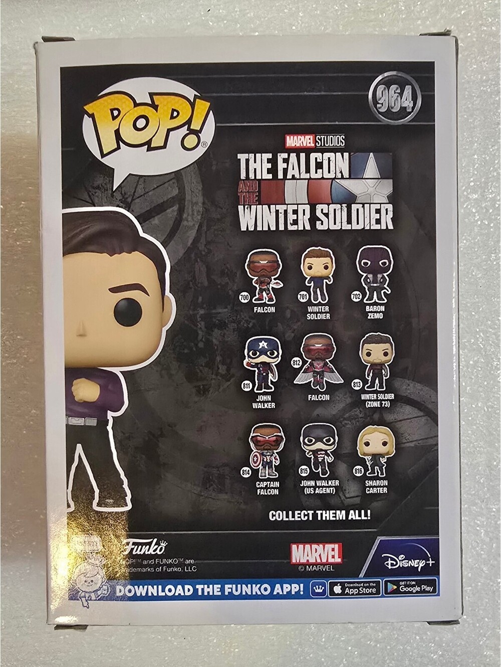Funko Pop Baron Zemo #964 Marvel Falcon Winter Soldier - Picture 5 of 8
